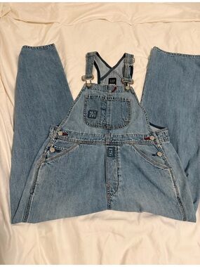 GAP Light Blue Denim Overalls